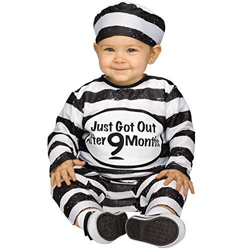囚人服 ベビー用 S,赤ちゃん,ハロウィン,