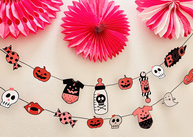 ハロウィン ガーランド,ハロウィン,フォトプロップス,