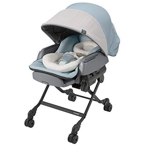 コンビ 電動ハイローチェア ホワイトレーベル ネムリラ AUTO SWING BEDi Long シェル EG,ベビーラック,