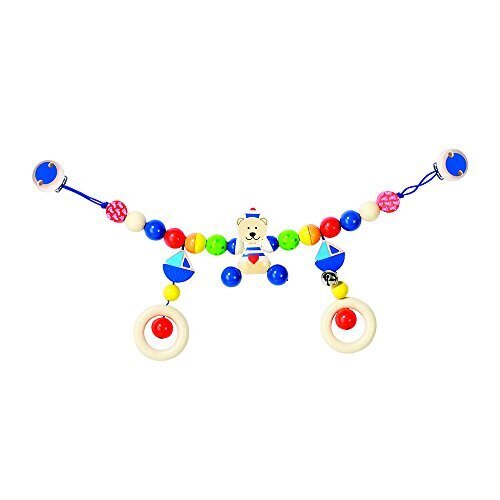 ハイメス ドイツ製 バギー用玩具 木のおもちゃ バギートイ (くまセイラー),ベビーカー,おもちゃ,