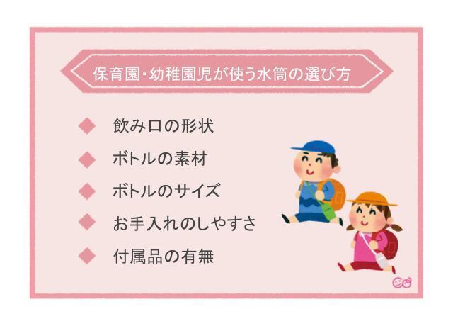 保育園・幼稚園児が使う水筒の選び方,幼稚園,水筒,