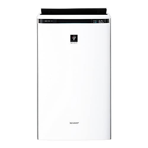 シャープ 加湿 空気清浄機 KI-RX100-W ホワイト プラズマクラスター NEXT(50000) プレミアム COCORO AIR搭載 空気清浄 46畳【自動掃除機能付き】 タンク容量 約4.3L/加湿量1,000mL,空気清浄機,口コミ,