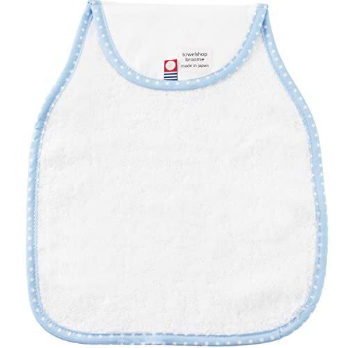 ブルーム 今治産 汗取りパッド Fit-Use(フィットユース) 赤ちゃん ベビー 汗取りインナー 袋ラッピング 綿100% 吸水 通気性 日本製 単品 (水玉ホワイト),汗取りパッド,赤ちゃん,