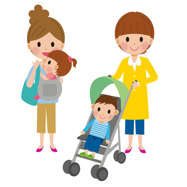 ベビーカーと抱っこひも,熱中症,赤ちゃん,