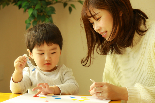 親子 工作,親子,おうち時間,遊び