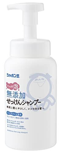 シャボン玉石けん 無添加せっけんシャンプー 泡タイプ 520mL 1個,子ども,シャンプー,