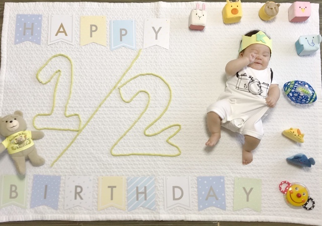 ハーフバースデーねぞうアート,ねぞうアート,簡単,グッズ