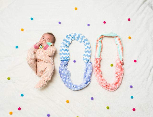 100日祝いのねぞうアート,ねぞうアート,簡単,グッズ