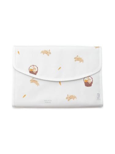 [ジェラート ピケ] ラビット柄母子手帳ケースL PWGG241700 レディース OWHT,母子手帳,