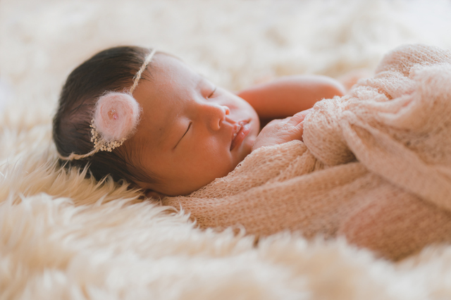 ニューボーンフォトの撮影,ニューボーンフォト,
