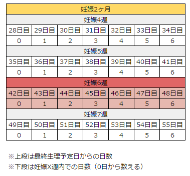 妊娠2ヶ月6週,妊娠,6週,