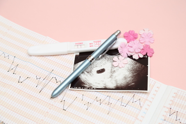 エコー写真と心拍,妊娠,6週,