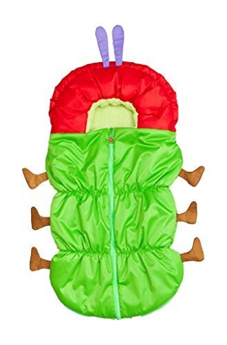 日本育児 nihonikuji フットマフ はらぺこあおむしベビーカー用フットマフ 横約45×縦93cm 6380008001 4歳頃まで対象 着ぐるみみたいなフットマフ,ベビーカー,フットマフ,