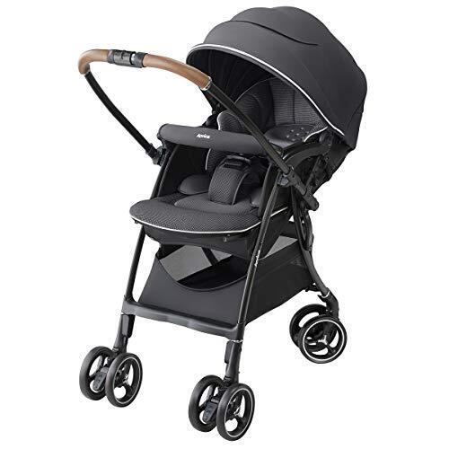 Aprica(アップリカ) 軽量オート4輪両対面ベビーカー ラクーナ クッション AD Luxuna Cushion AD グレー(GR) 1か月~ (保証付き) 2134940,ベビーカー,選び方,