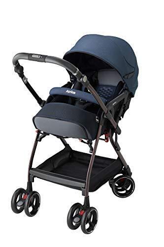 Aprica(アップリカ) 両対面オート4輪ベビーカー オプティア クッション プレミアム AB Optia Cushion Premium AB サファイアブルー(NV) 1か月~ 保証付き 2103812,ベビーカー,選び方,