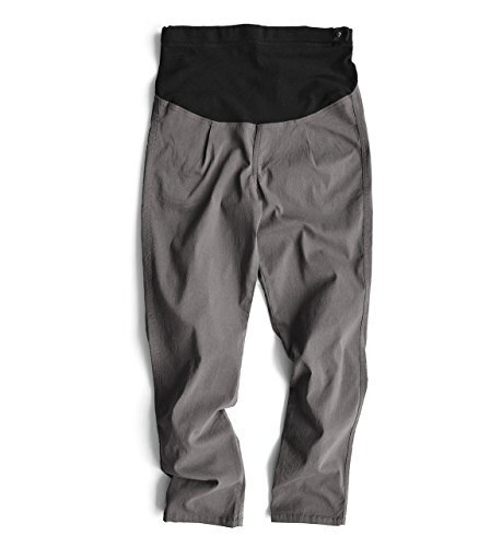 [ズーティー] zootie エアパンツ[マタニティ・ボーイフレンド] チャコール Lサイズ,マタニティパンツ,