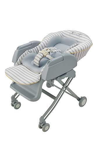 Aprica(アップリカ) ハイローチェア ユラリズム エレファントラブ 0か月~4歳頃まで 手動スウィングタイプ (グレー) 2109079,ハイローチェア,おすすめ,