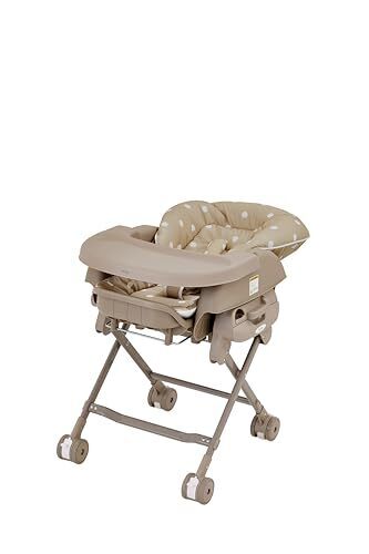 カトージ スイングハイローラック ピッコロ （ドットベージュ）新生児～ 03413,ハイローチェア,おすすめ,