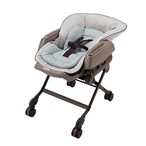 Combi(コンビ) ハイローチェア 新生児から4才頃 ネムリラ AUTO SWING LM ミントグレー ママの心拍数に近い周期でスイングする電動タイプ,ハイローチェア,おすすめ,