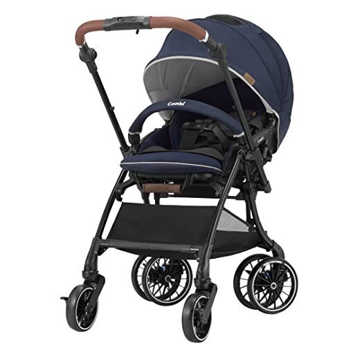 Combi(コンビ) A型ベビーカー 1ヶ月から36カ月頃まで ホワイトレーベル スゴカル Switch エッグショック AN クリアネイビー 軽量・ハイシート・振動吸収を兼ね備えたベビーカー,A型ベビーカー,