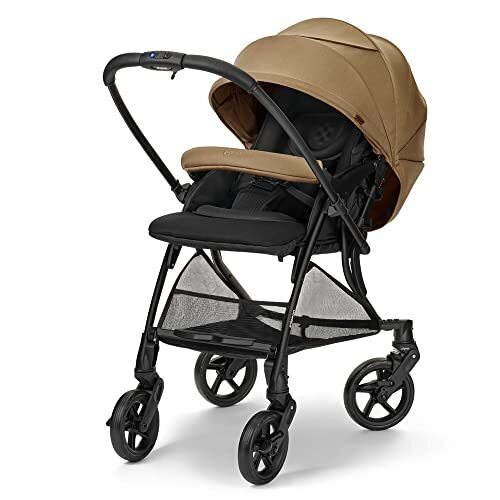 ピジョン ランフィ Runfee RB3 両対面式A型ベビーカー キャメル,A型ベビーカー,