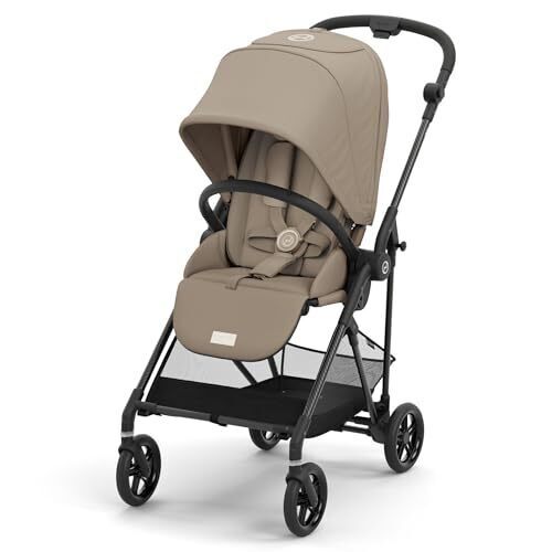 cybex [ サイベックス ] MELIO CARBON [ メリオカーボン ] (2024年リニューアルモデル)アーモンドベージュ ウルトラライトベビーカー 『持って軽い。押して軽い。ずっと軽い。』,A型ベビーカー,