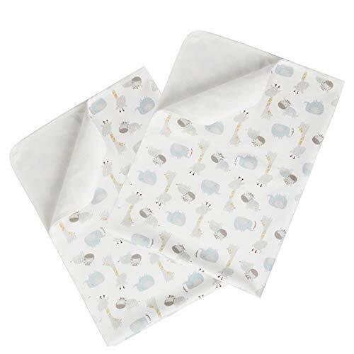 おむつ替えシート 防水 ベビーシーツ 70*96cm オムツ交換シート  Lサイズ 防水 赤ちゃんマット竹綿防水おむつ 洗える 赤ちゃん マット おねしょシーツ 出産準備 再利用可能 持ち運びが簡単 女性生理 2枚セット,おむつ替えシート,