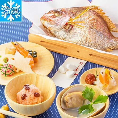 お食い初め料理セット ももかブルー（冷凍） ※お料理のみです。容器は付属いたしません（福石入れも付属致しません） 季膳味和／ときぜんみわ,お食い初め,やり方,