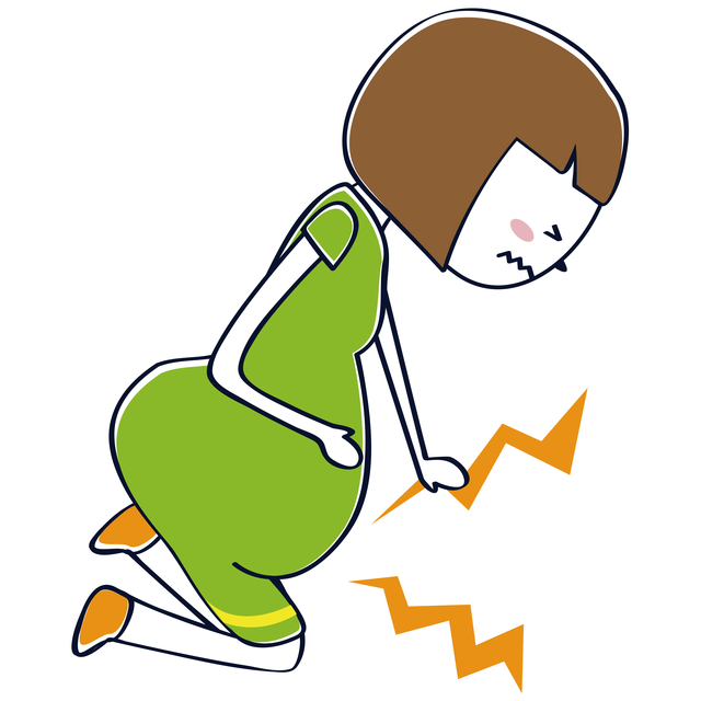 妊婦腹痛,妊娠,8,ヵ月