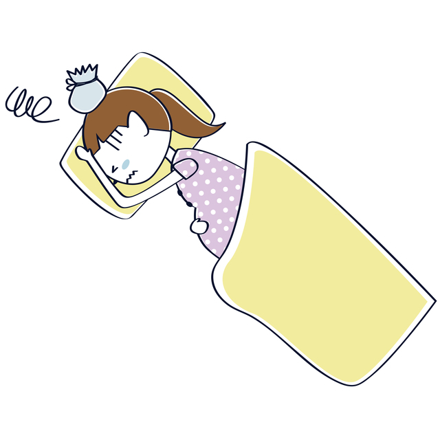 体調不良の妊婦さんイラスト,妊娠中,病気,