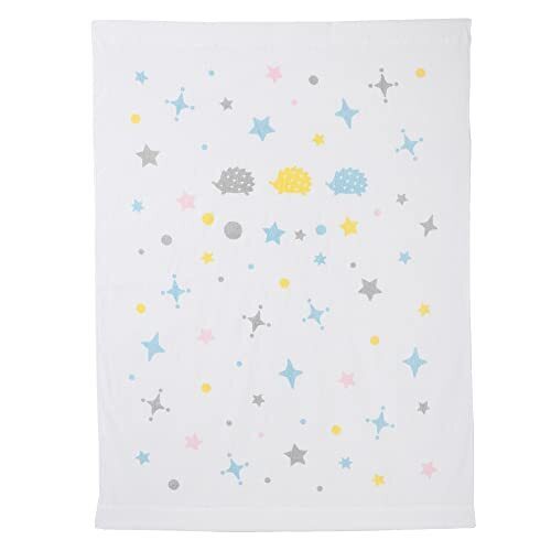 nishikawa 【 西川 】 ベビータオルケット 85×115cm 洗える 綿100% ハリネズミ 日本製 ホワイト WR52240002,ベビー布団,いつまで,