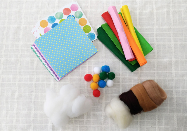 ,100均,手作り,メリー