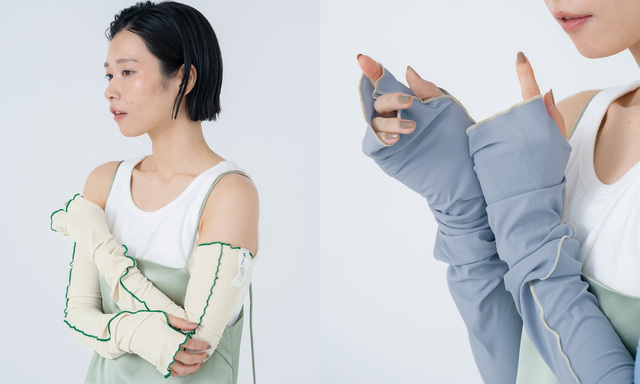 UVカット接触冷感アームカバー,