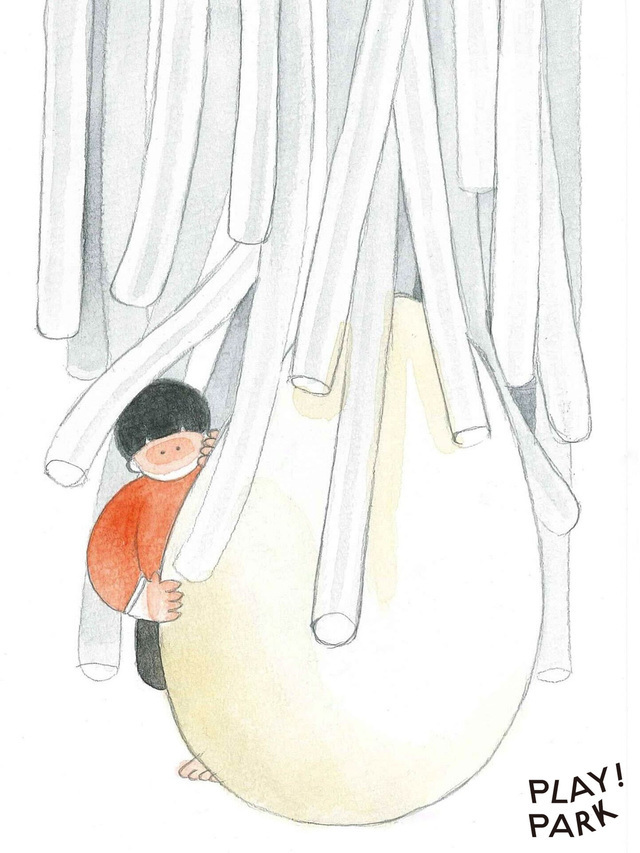 大型遊具「ゆらゆら森」イメージ,