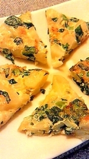 ＊離乳食後期＊小松菜とじゃがいものミニオムレツ,離乳食,後期,じゃがいも