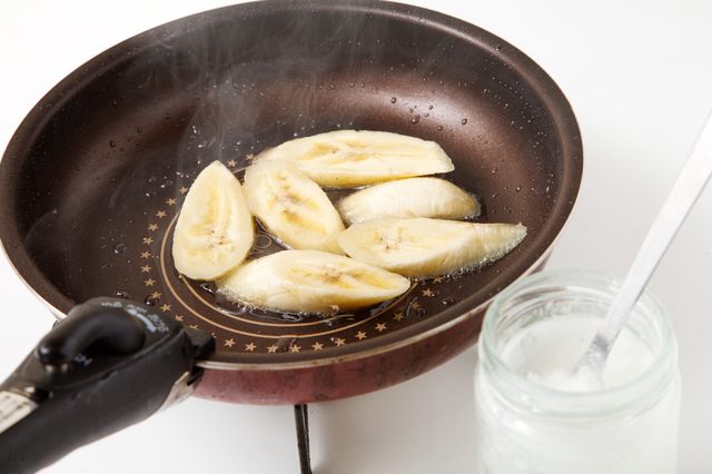 焼きバナナ,子ども,おやつ,