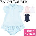 【メール便】ラルフローレン キッズ ベビー 女の子 ベビーワンピース 半袖 ベビー服 フリル ワンピース ブルマー 女の子 ラルフ ワンピ 出産祝い フリル ブルマ POLO RALPH LAUREN ポロ,ベビー服,海外ブランド,