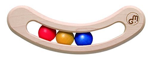 マストロ・ジェッペット 木のおもちゃ ラトル FAVA(ファーヴァ) COLOR,ガラガラ,ラトル,赤ちゃん