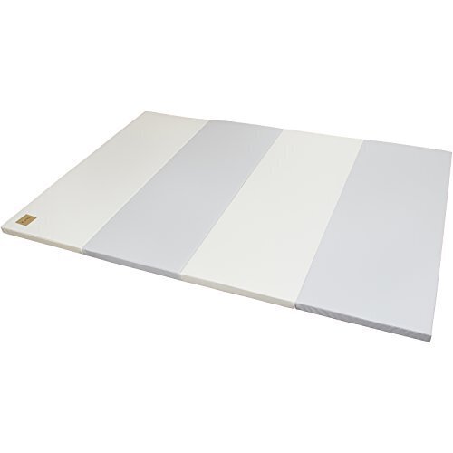Caraz(カラズ) ベビー プレイマット ４段 120×160×4cm グレー ライトベージュ thesunシリーズ,プレイマット,選び方,