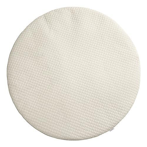 アンジュスマイル イブル 洗える サニーマット 円形 ベビー お昼寝マット プレイマット ベビー マット サークル マット ラグ 月齢フォト 寝相アート 無地 シンプル アイボリー,プレイマット,選び方,