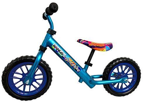 ラングスジャパン(RANGS) バランスバイク アルミマット ブルー,ペダルなし,自転車,