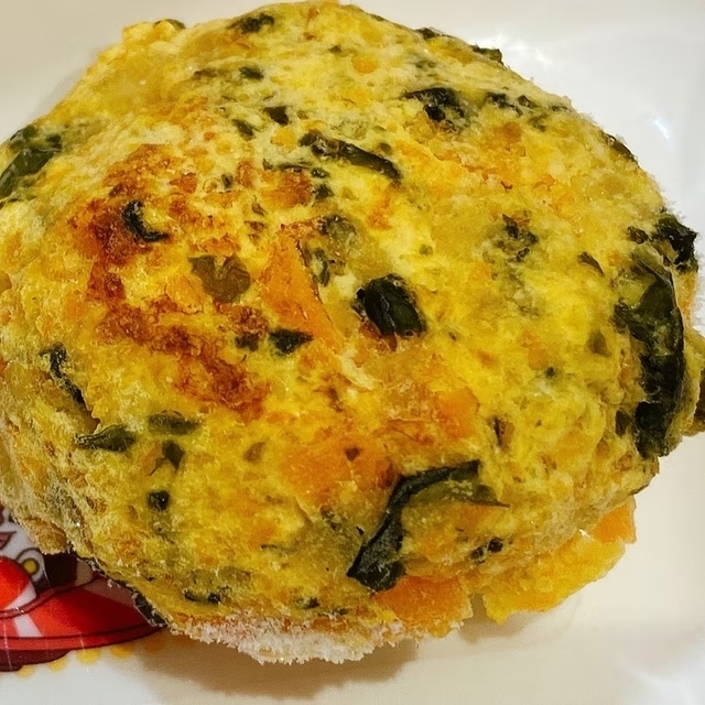 離乳食中期の一品に☆鳥ひき肉入り豆腐ハンバーグ ,離乳食,ハンバーグ,