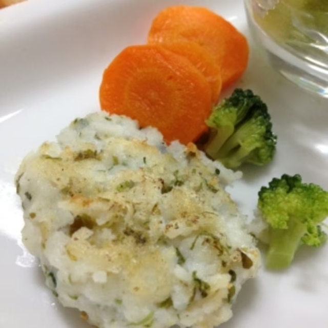 離乳食☆白身魚ハンバーグ,離乳食,ハンバーグ,