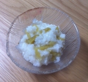 離乳食後期♪さつまいも粥☆,さつまいも,離乳食,後期