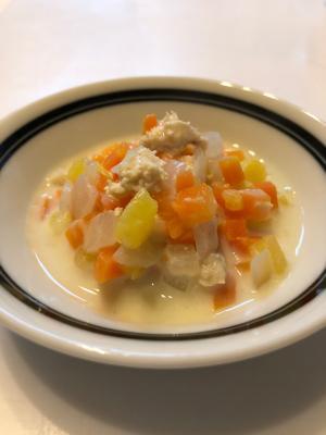 離乳食後期＊さつまいもとささみのクリーム煮,さつまいも,離乳食,後期