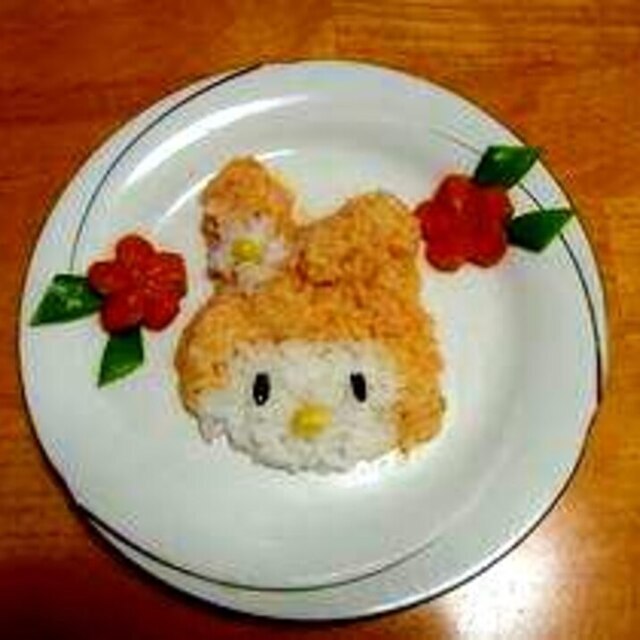 【離乳食】マイメロディプレート,1歳,誕生日,離乳食