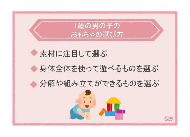 おもちゃの選び方ポイント,1歳,おもちゃ,男の子