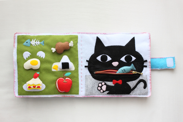 布絵本,100均,手作り,おもちゃ