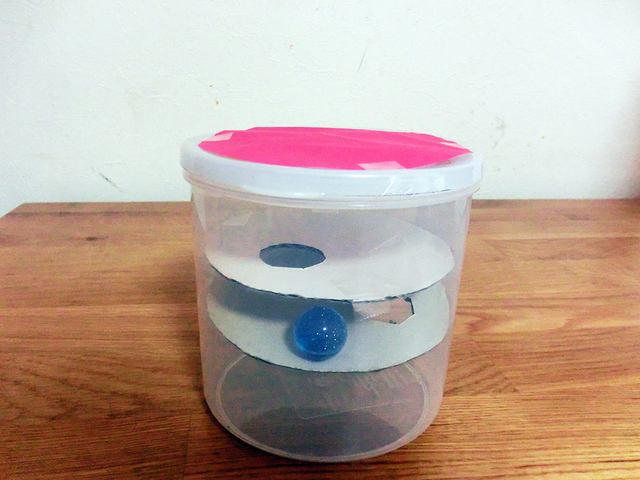 ビー玉落とし 手作り 作り方,100均,手作り,おもちゃ