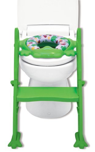 リトルプリンセス Little Princess かえるのふかふか ステップ式 トイレトレーナー グリーン,おまる,おすすめ,